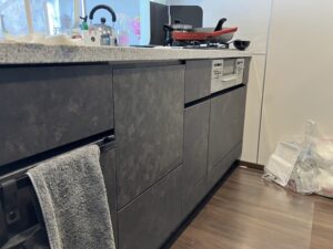 兵庫キッチン取付け隊　食洗機の取外して収納　施工後